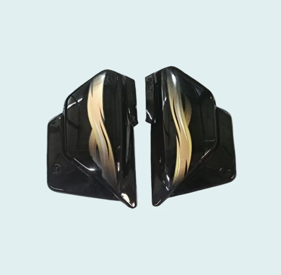 SIDE PANEL - FIT FOR SPLENDOR PLUS X-TECH (LED) 2021 BLACK (GOLDEN) - JCAS0159A