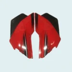 SIDE PANEL FIT FOR GLAMOUR T-7 S.RED FOR BLACK BIKE (RED)