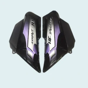 SIDE PANEL FIT FOR HF DLX BS6 BLACK (PURPLE)