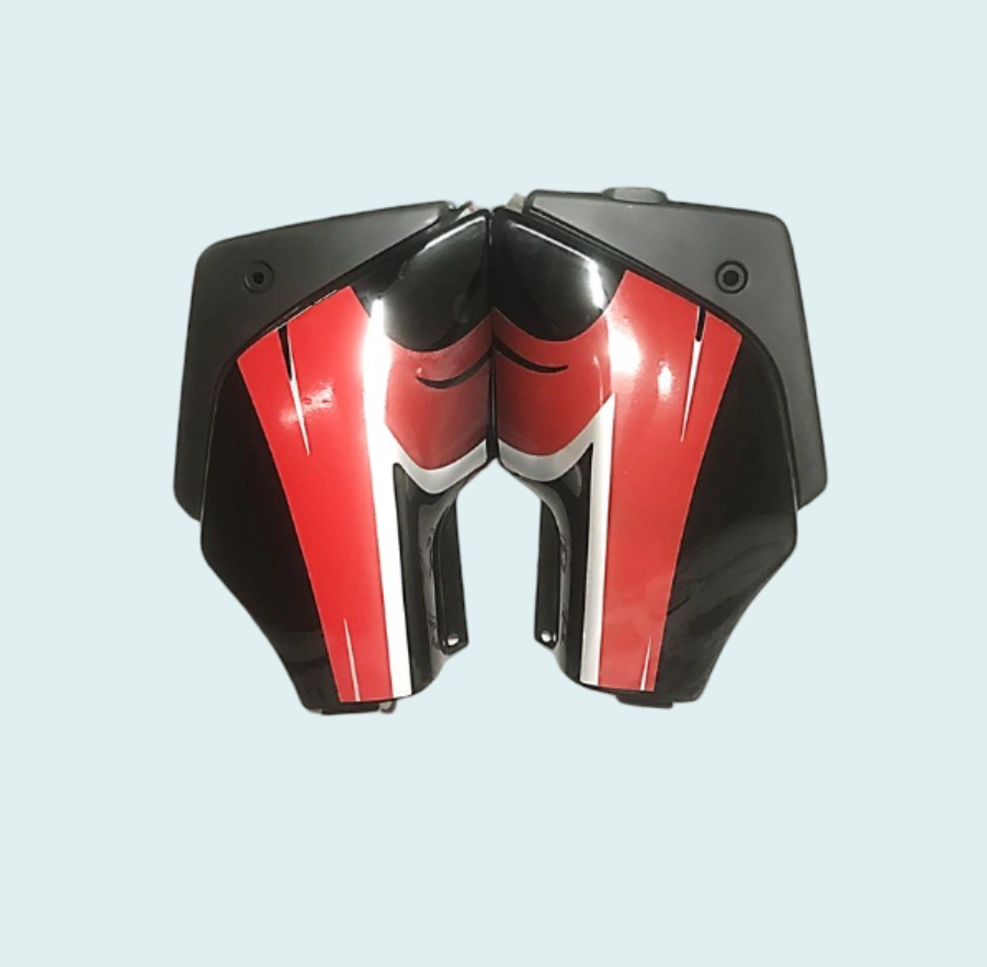 SIDE PANEL FIT FOR PASSION PLUS BLACK (RED)