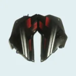 SIDE PANEL SP FIT FOR GLAMOUR T-3 BLACK FOR S.RED BIKE (RED)