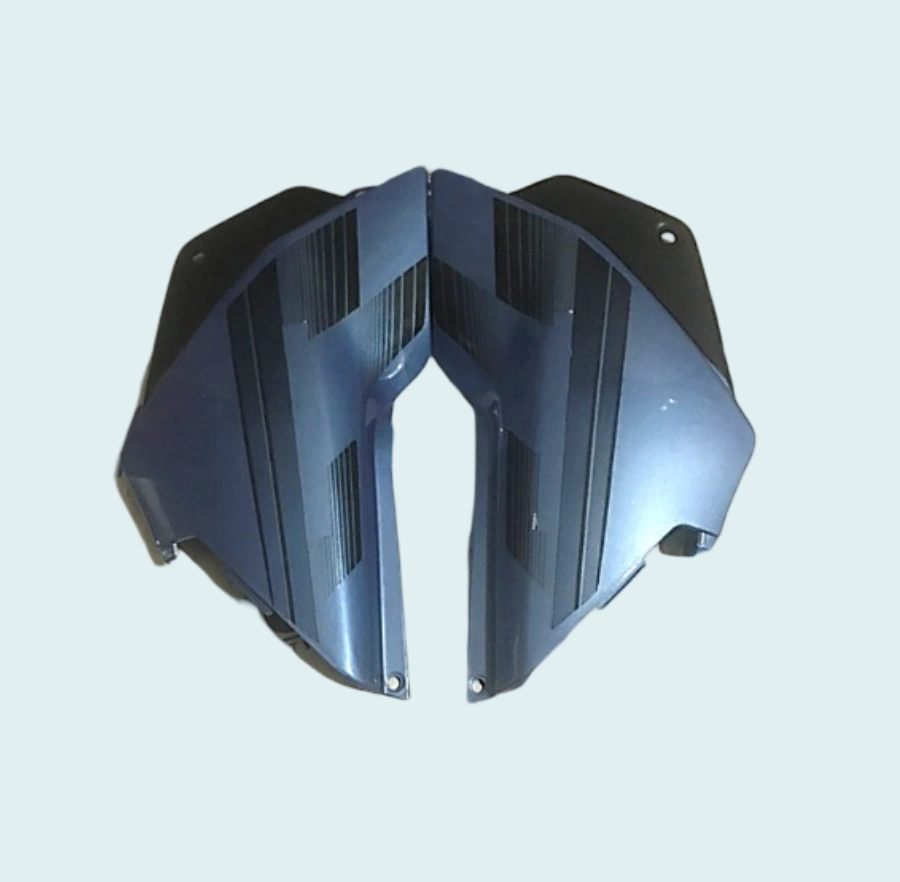 SIDE PANEL SP FIT FOR GLAMOUR T-3 F.BLUE FOR BLACK BIKE