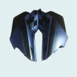 SIDE PANELSP FIT FOR GLAMOUR NM F BLUE FOR BLACK BIKE