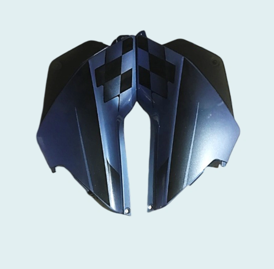 SIDE PANELSP FIT FOR GLAMOUR NM F BLUE FOR BLACK BIKE