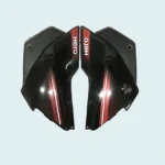 SIDE PANELSP FIT FOR GLAMOUR T-7 BLACK R FOR CB RED BIKE