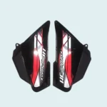 Side panel FIT FOR HF DLX T-4 BLACK (RED)