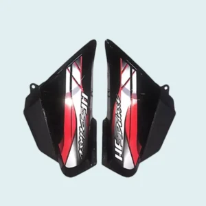 Side panel FIT FOR HF DLX T-4 BLACK (RED)