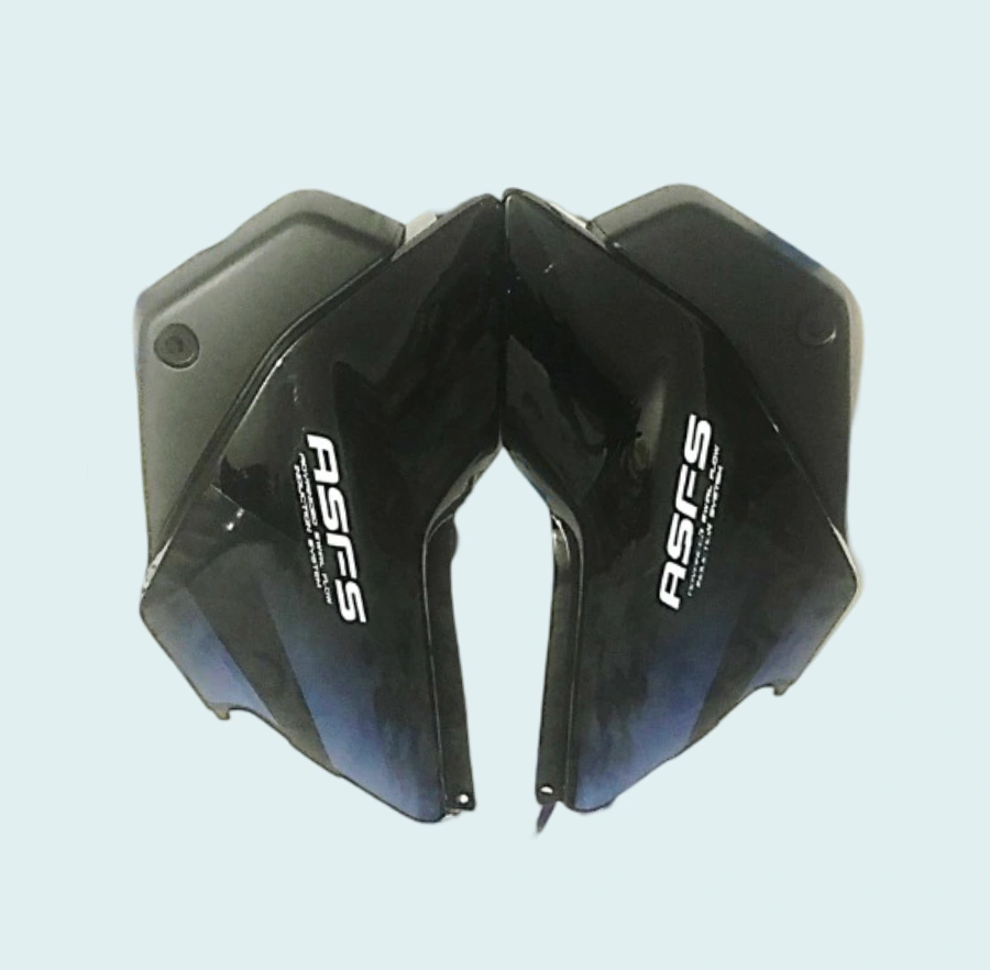 side panel FIT FOR GLAMOUR T-5 BLACK FOR BLACK BIKE (BLUE)