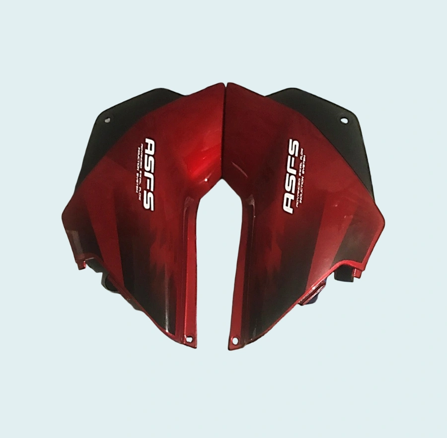 side panel SP FIT FOR GLAMOUR T-5 RED FOR RED BIKE