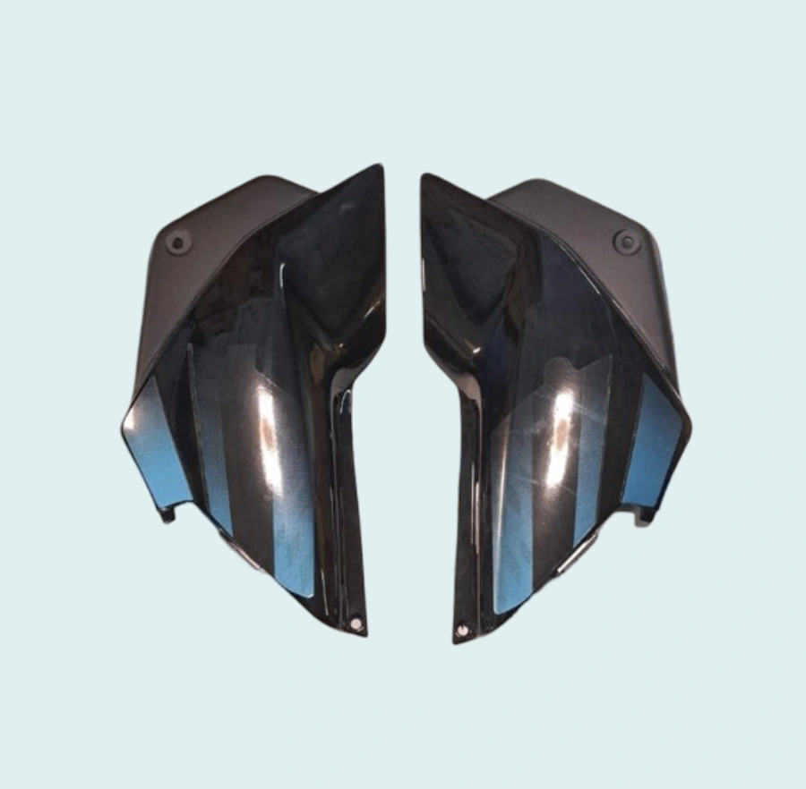 side panel SP FIT FOR GLAMOUR T-6 BLACK FOR BLACK BIKE (BLUE)