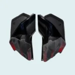 side panel SP FIT FOR GLAMOUR T-6 BLACK FOR BLACK BIKE (RED)
