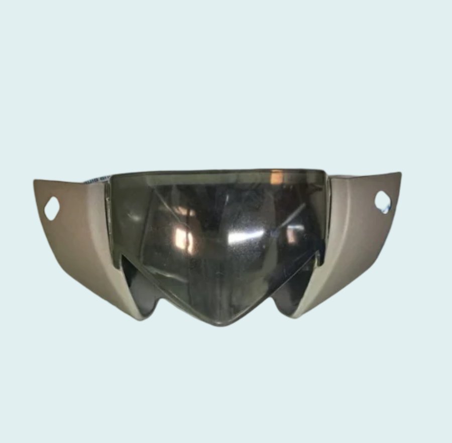 HEADLIGHT VISOR - FIT FOR ACTIVA 125 WITH GLASS